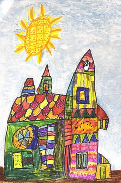 Домик для рисования