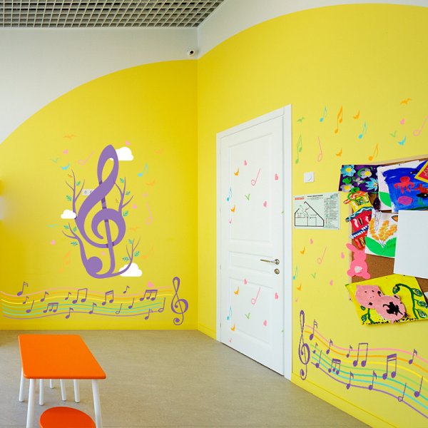 Креативные стены в детском саду