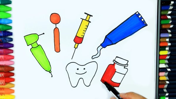 Как рисовать красить