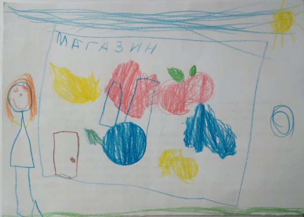 Детские рисунки детей 1000-