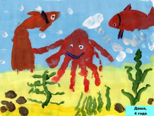 Детские рисунки небольшие