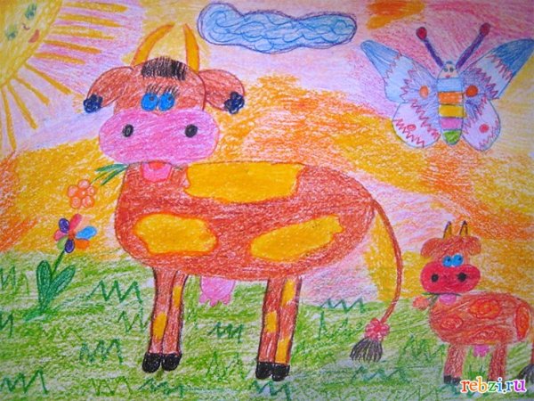 Детские рисунки 5 лет к фильмам