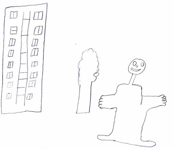 Рисованные дети на прозрачном фоне