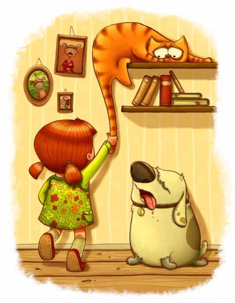 Забавные иллюстрации животных