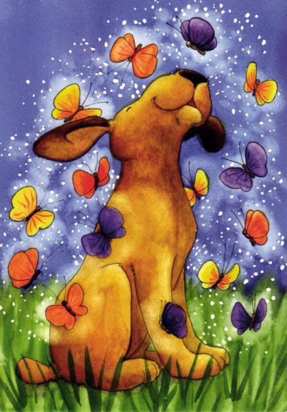 Прикольные зверушки мультяшные