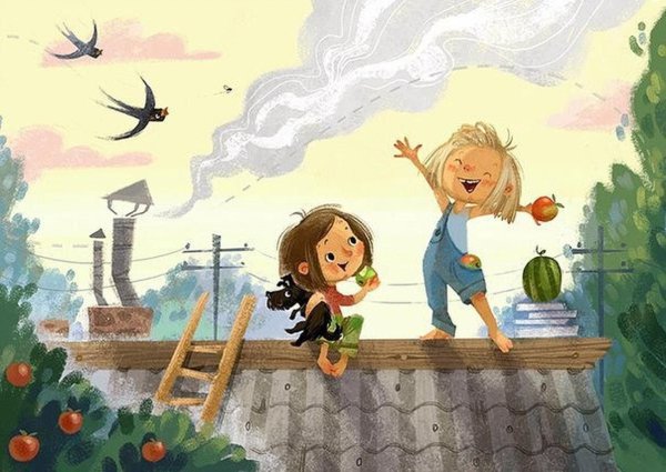 Креативные детские рисунки