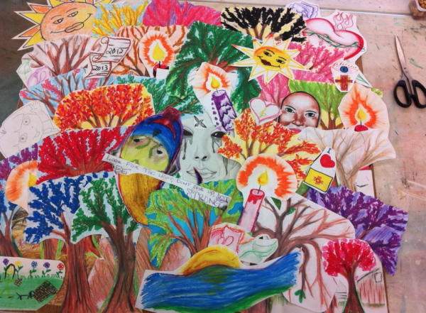 Коллаж арт терапия