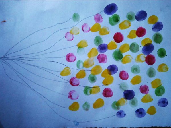 Пальчиковое рисование для детей