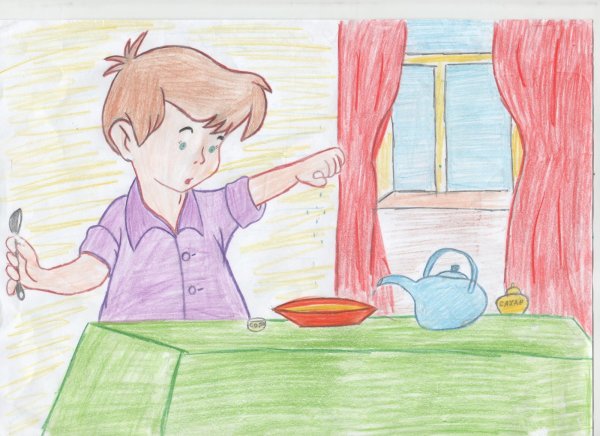 Тайное становится явным Драгунский рисунок