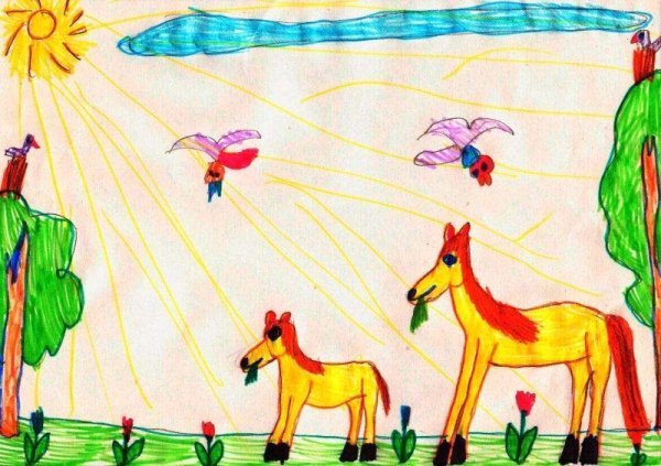 Детские рисунки 7 лет