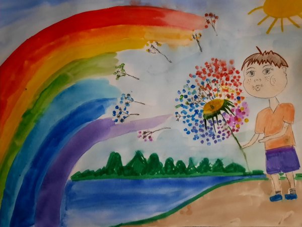 Рисунки детей фото