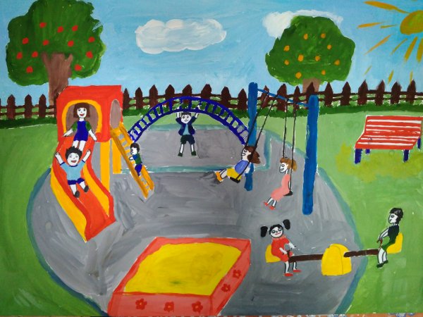 Аттракционы рисунок