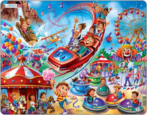 Парк аттракционов мульт