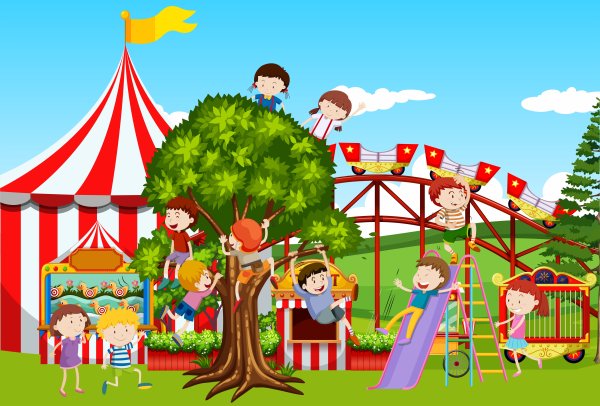 Аттракционы рисование