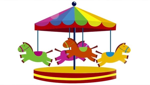 Карусель иллюстрация