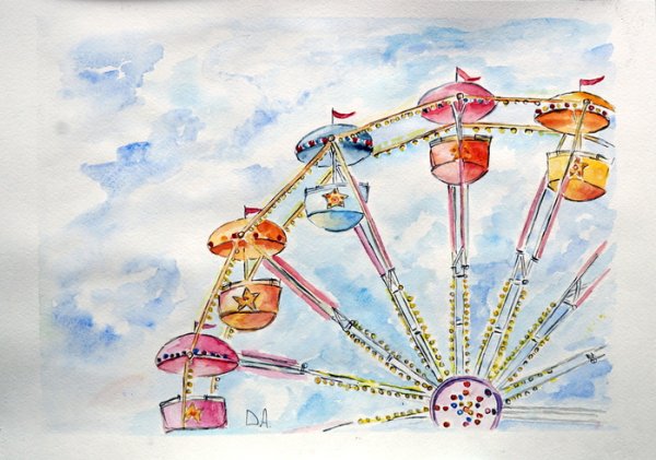 Рисование Карусель