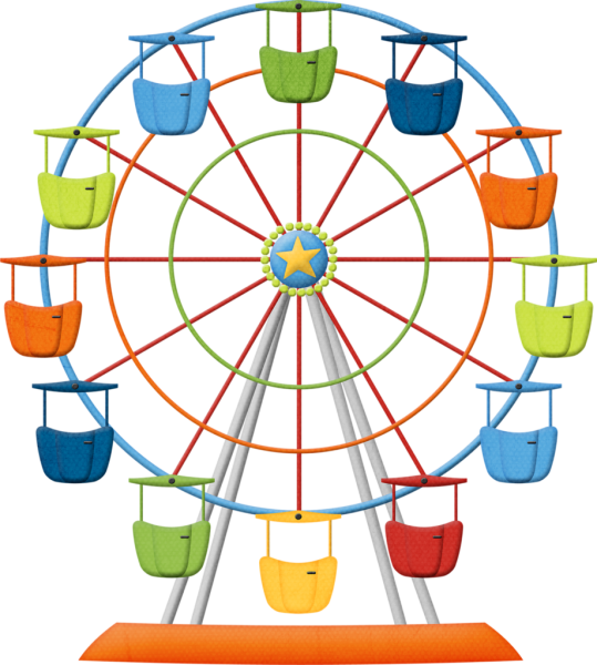 Детская Карусель сверху