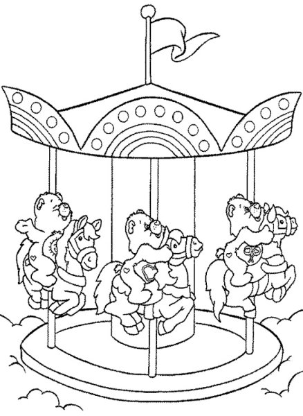 Парк развлечений мультяшный