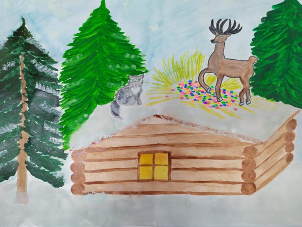 Рисунки по сказкам Бажова