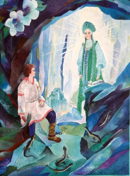 Сказка Бажова хозяйка медной горы