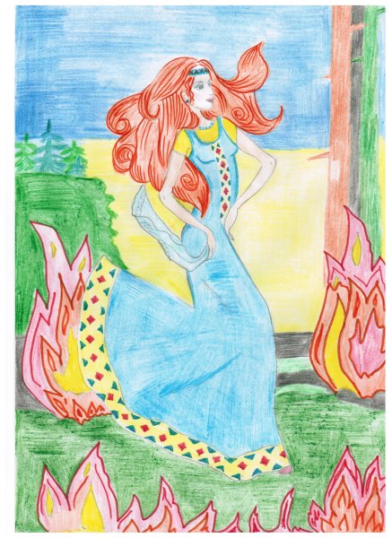 Огневушка поскакушка Бажова