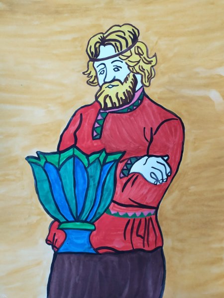 Бажов каменный цветок поделка