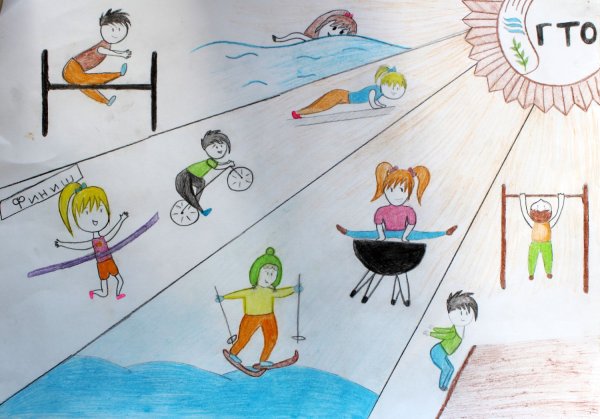 ГТО рисунки