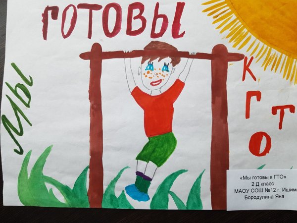 ГТО рисунки