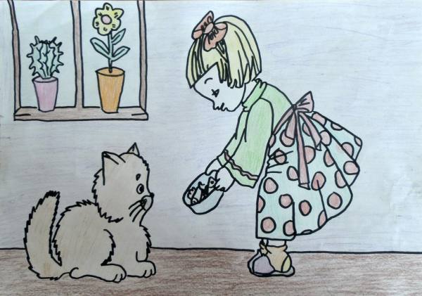 Рисунок на тему доброта