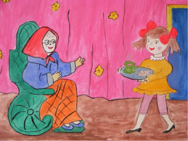 Рисунок на тему добро