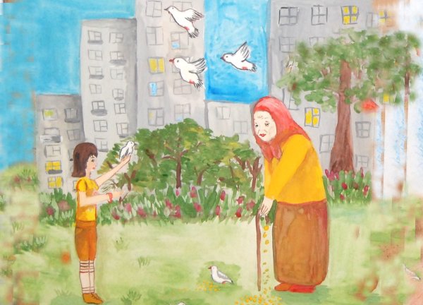 Рисунок добрые дела