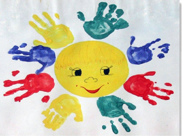 Рисунки ладошками