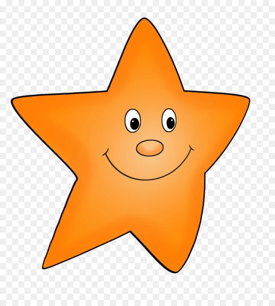 Оранжевые звездочки