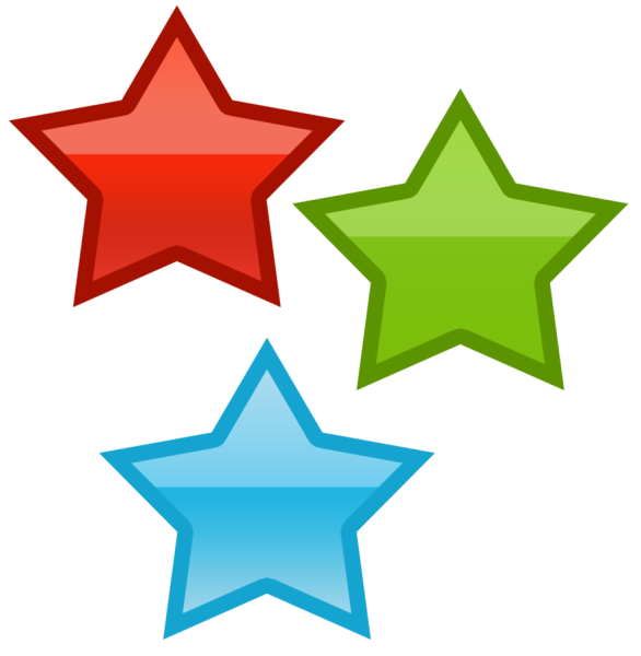 Разноцветные звезды