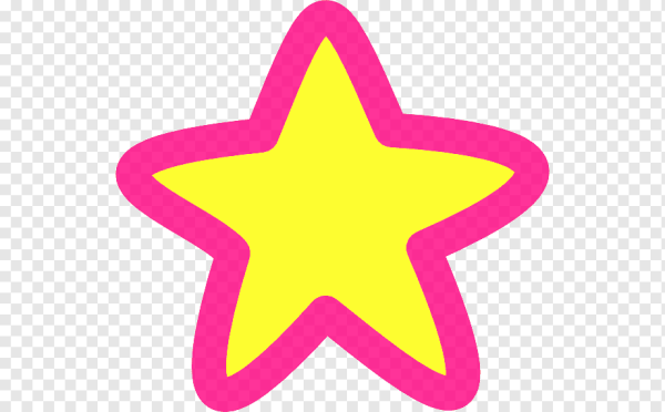 Розовые звездочки