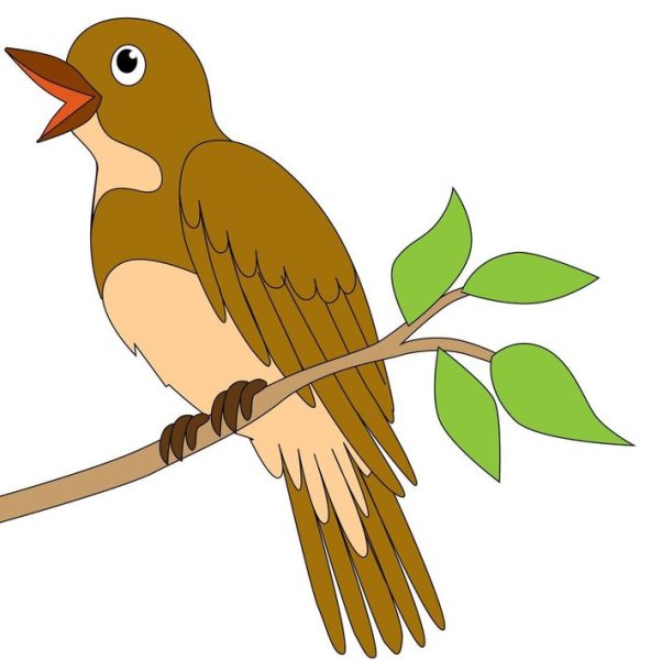 Соловей для детей