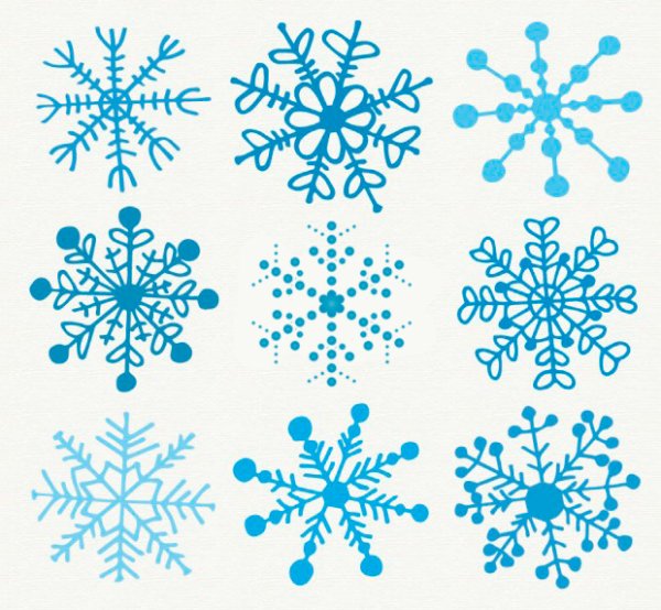 Рисование снежинки