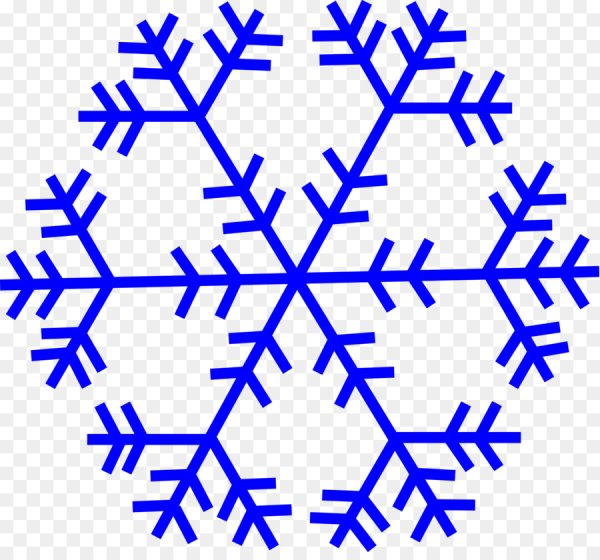 Рисование снежинки