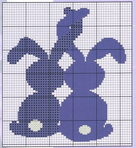 Схемы вывязанных рисунков для детей