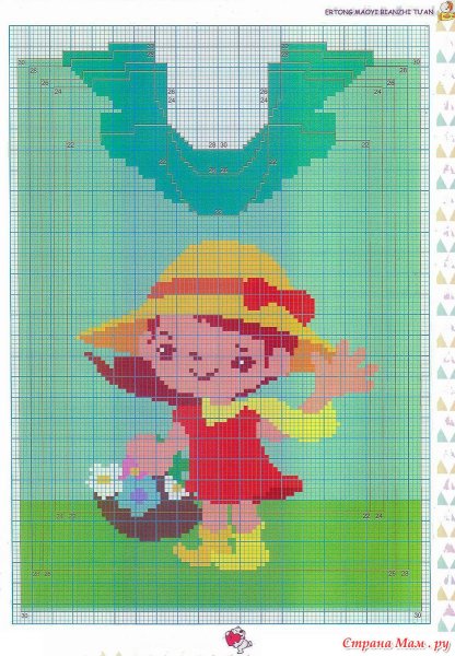 Схемы для вывязывания рисунков