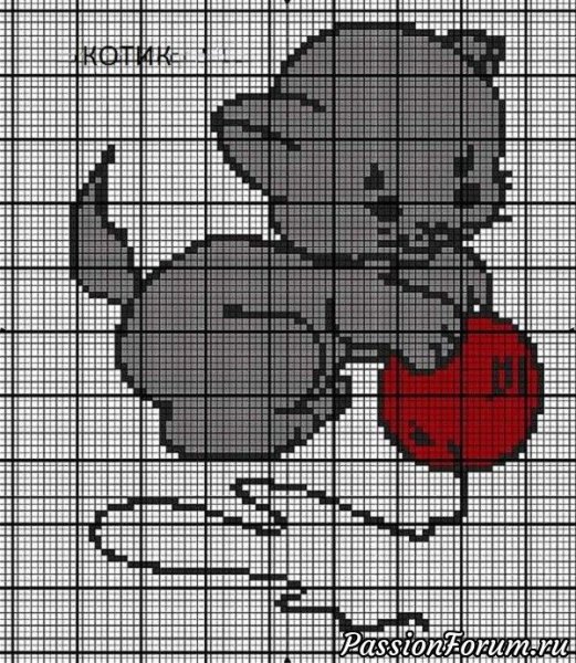 Филейное вязание крючком для детей