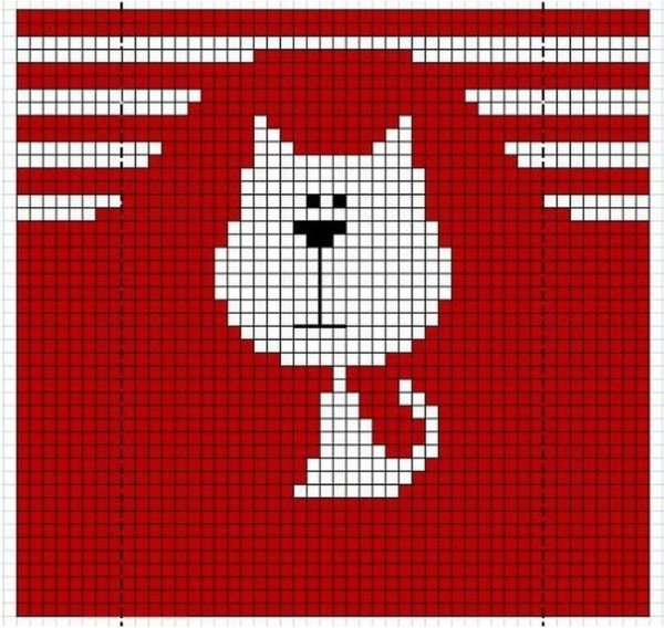 Схемы для вывязывания рисунков