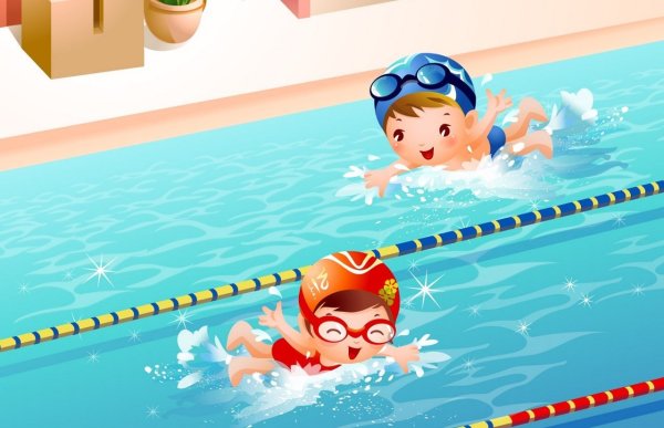 Бассейн мультяшный