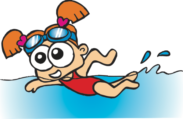 Пловец мультяшка