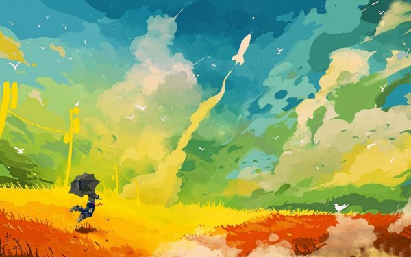 Лето абстракция