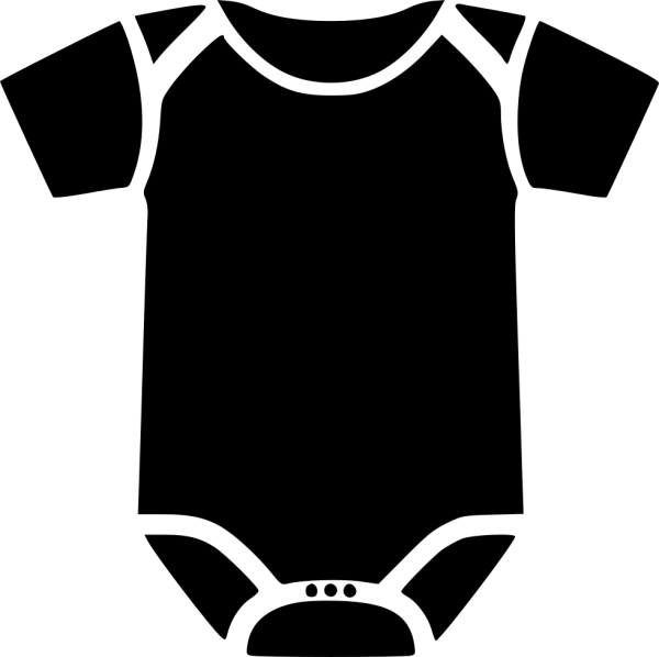 Детское боди вектор