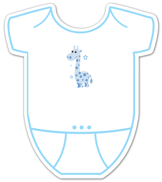 Трафарет детского боди