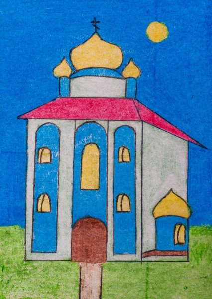 Архитектура в детских рисунках