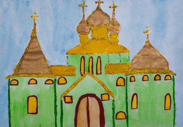 Храмовая архитектура для детей