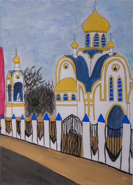 Рисование собора